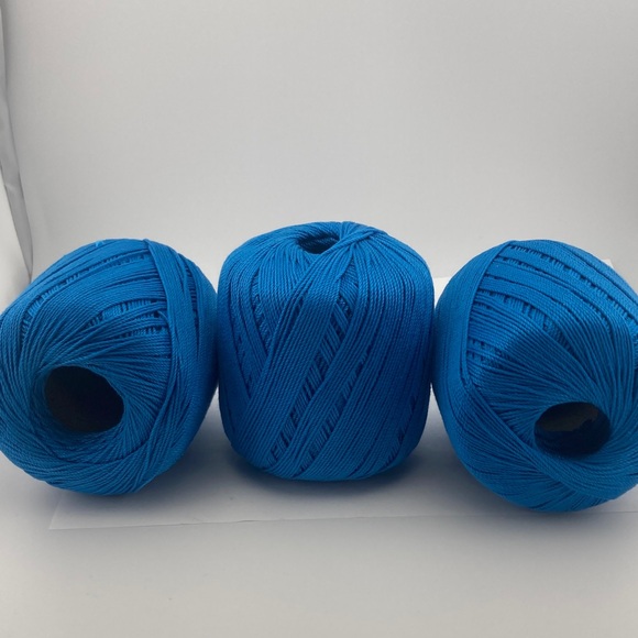 20 Aunt Lydias Fashion 3 Cotton Crochet Thread Warm Teal Blue